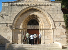 Entrance to the Tomb of the Virgin Mary (hs)