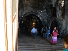 Hope enters the Tomb of the Virgin Mary (rw)