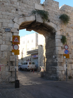 New Gate into Old Jerusalem (rw)