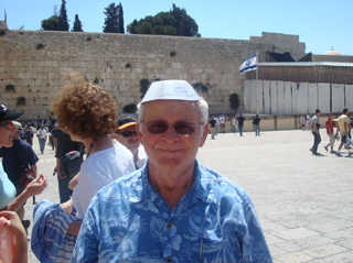 Fuad at the West Wall, Old Jerusalem (sy)