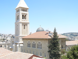 The Lutheran Church of the Redeemer, next to the Church of the Holy Sepulchre (rw)