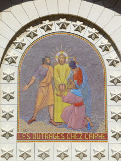 Mosaic on outside of Peter of Galicantu (rw)