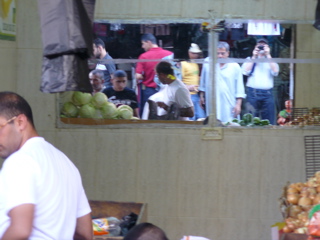 Robert self-portrait in the market near Damascus Gate (rw)