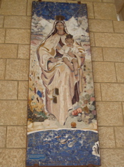Madonna and child of Chile, Church of Mary, Nazareth (sy)