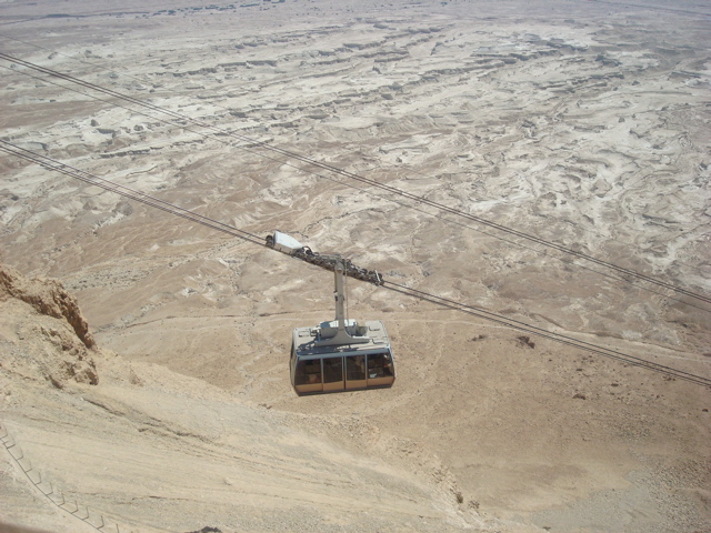 Cable car to Masada (sy)