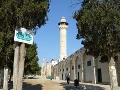Mineret near northeast corner of Temple Mount (rw)