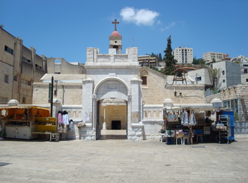 Church at Mary's Well, Nazareth (sy)