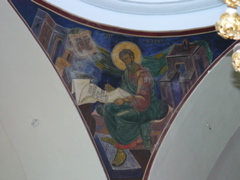 Icon of Evangelist in the First Miracle Church in Cana of Galilee (rw)